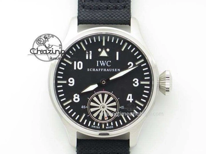 MIROTIME 0225 FastDry Portofino IW356501 SS V3 MK 1:1 Best Edition Black Dial On SS Mesh Bracelet MIYOTA 7195